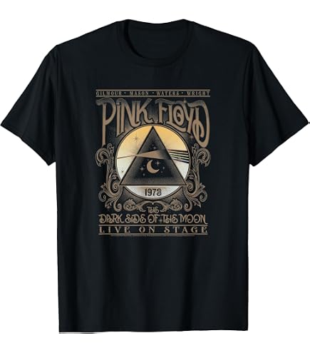 Amazon.com: Pink Floyd The Dark Side of The Moon 50th Heartbeat T